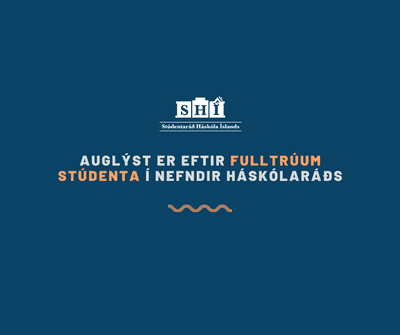 Auglýst eftir fulltrúum stúdenta í öryggisnefnd og málnefnd