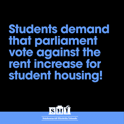 The government raises students’ rent
